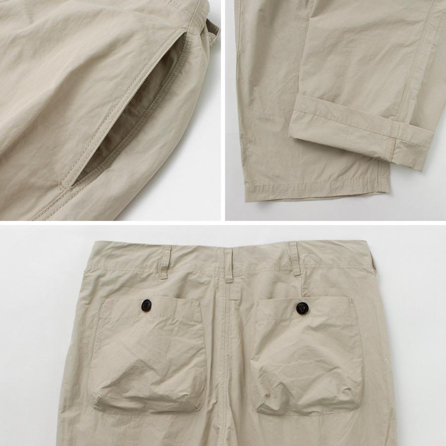 DIP/DZT（ディップ/ディーゼットティー） ナイロン/コットン パンツ / メンズ カーゴ ミリタリー ロング ボタンフライ N/C PANTS | dzt | 16