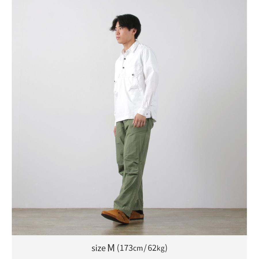 DIP/DZT（ディップ/ディーゼットティー） ナイロン/コットン パンツ / メンズ カーゴ ミリタリー ロング ボタンフライ N/C PANTS | dzt | 06