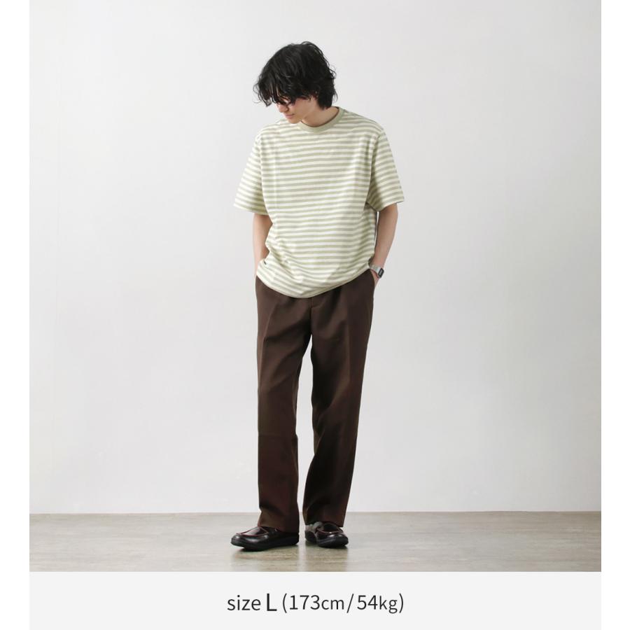 WAX LONDON（ワックスロンドン） ディーン ショートスリーブ ボーダーTシャツ ジョルトストライプ / メンズ トップス 半袖 柄 | WAX LONDON | 06