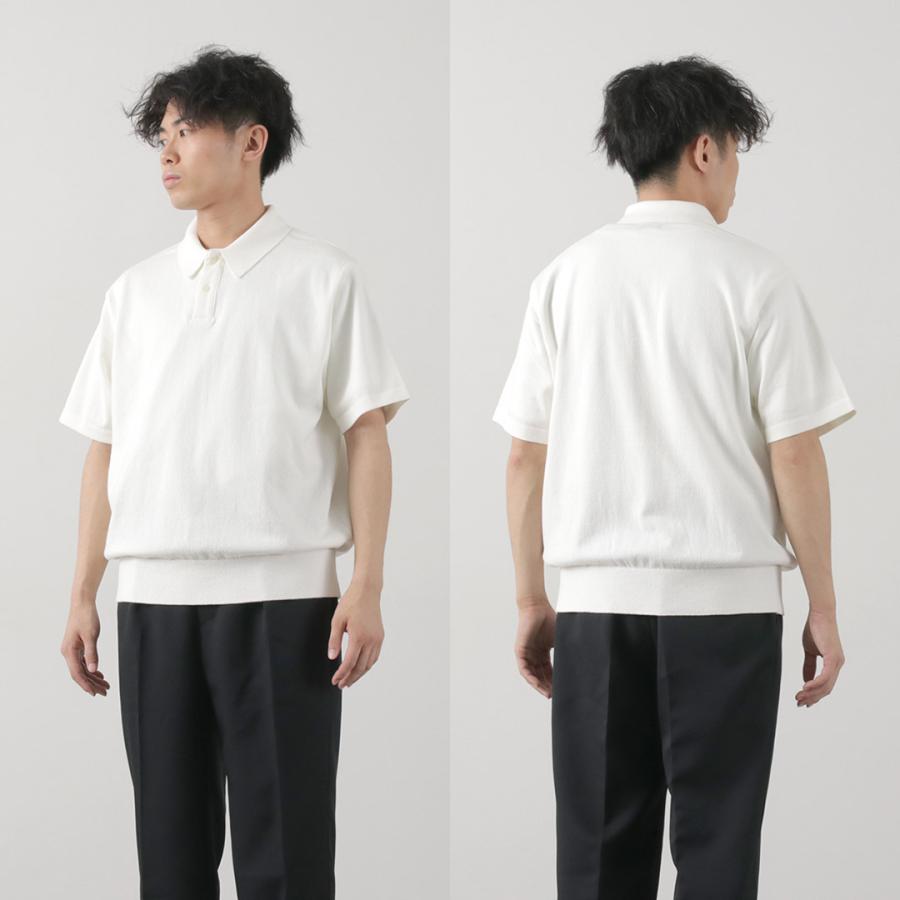 YONETOMI NEW BASIC（ヨネトミニューベーシック） ライトウェーブ コットンニット PO / メンズ レディース ユニセックス 半袖 | Yonetomi NEW BASIC | 13