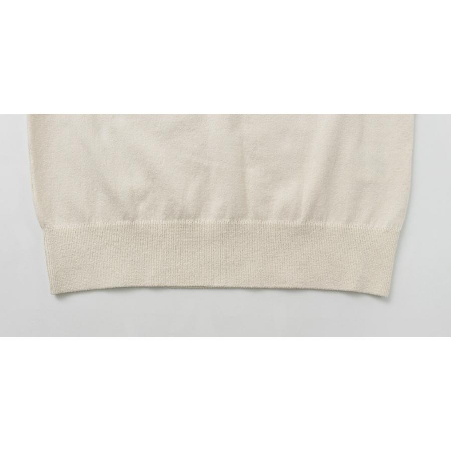 YONETOMI NEW BASIC（ヨネトミニューベーシック） ライトウェーブ コットンニット PO / メンズ レディース ユニセックス 半袖 | Yonetomi NEW BASIC | 16