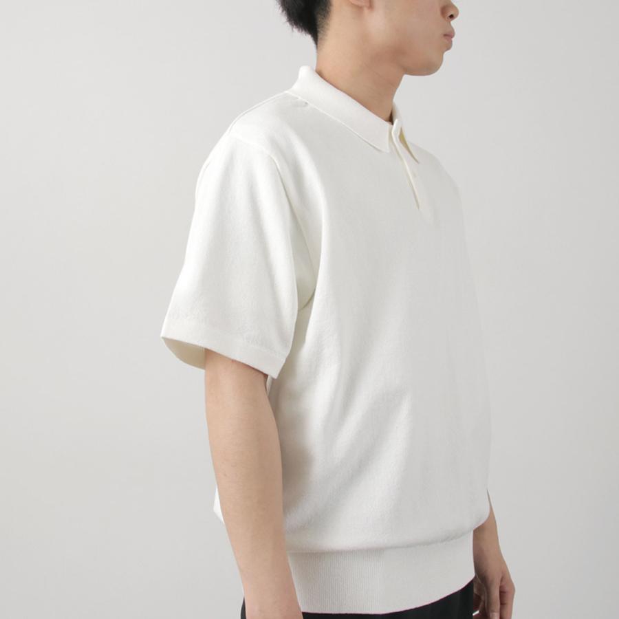 YONETOMI NEW BASIC（ヨネトミニューベーシック） ライトウェーブ コットンニット PO / メンズ レディース ユニセックス 半袖 | Yonetomi NEW BASIC | 11