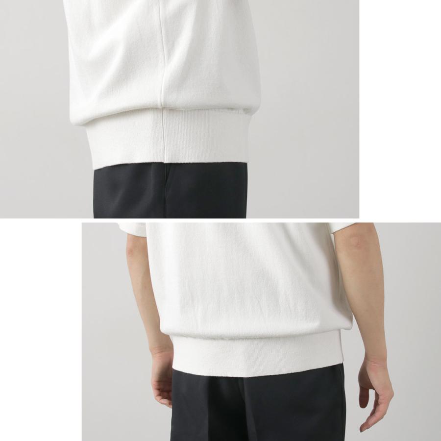 YONETOMI NEW BASIC（ヨネトミニューベーシック） ライトウェーブ コットンニット PO / メンズ レディース ユニセックス 半袖 | Yonetomi NEW BASIC | 12