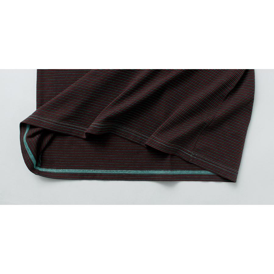 YONETOMI NEW BASIC（ヨネトミニューベーシック） ガーメントダイ ボーダーTシャツ / メンズ レディース ユニセックス トップス | Yonetomi NEW BASIC | 18