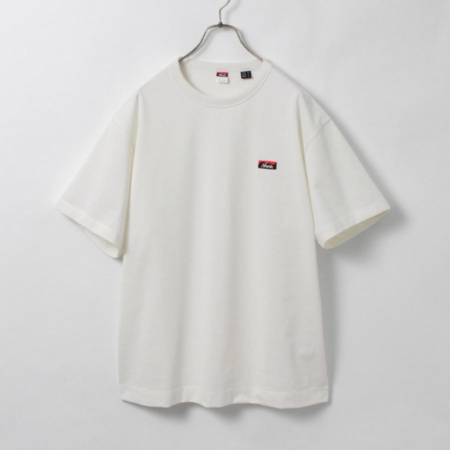 NANGA（ナンガ） エコハイブリッド ボックスロゴ刺繍 Tシャツ / メンズ 半袖 | NANGA | 06