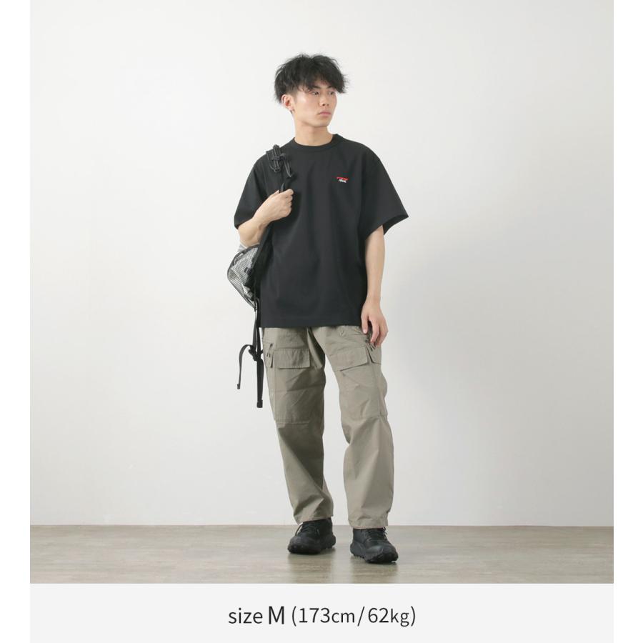 NANGA（ナンガ） エコハイブリッド ボックスロゴ エンブロイダリー Tシャツ / メンズ トップス 半袖 ロゴ | NANGA | 07