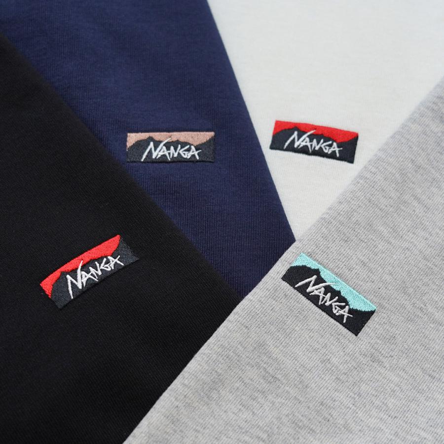 NANGA（ナンガ） エコハイブリッド ボックスロゴ刺繍 Tシャツ / メンズ 半袖 | NANGA | 11