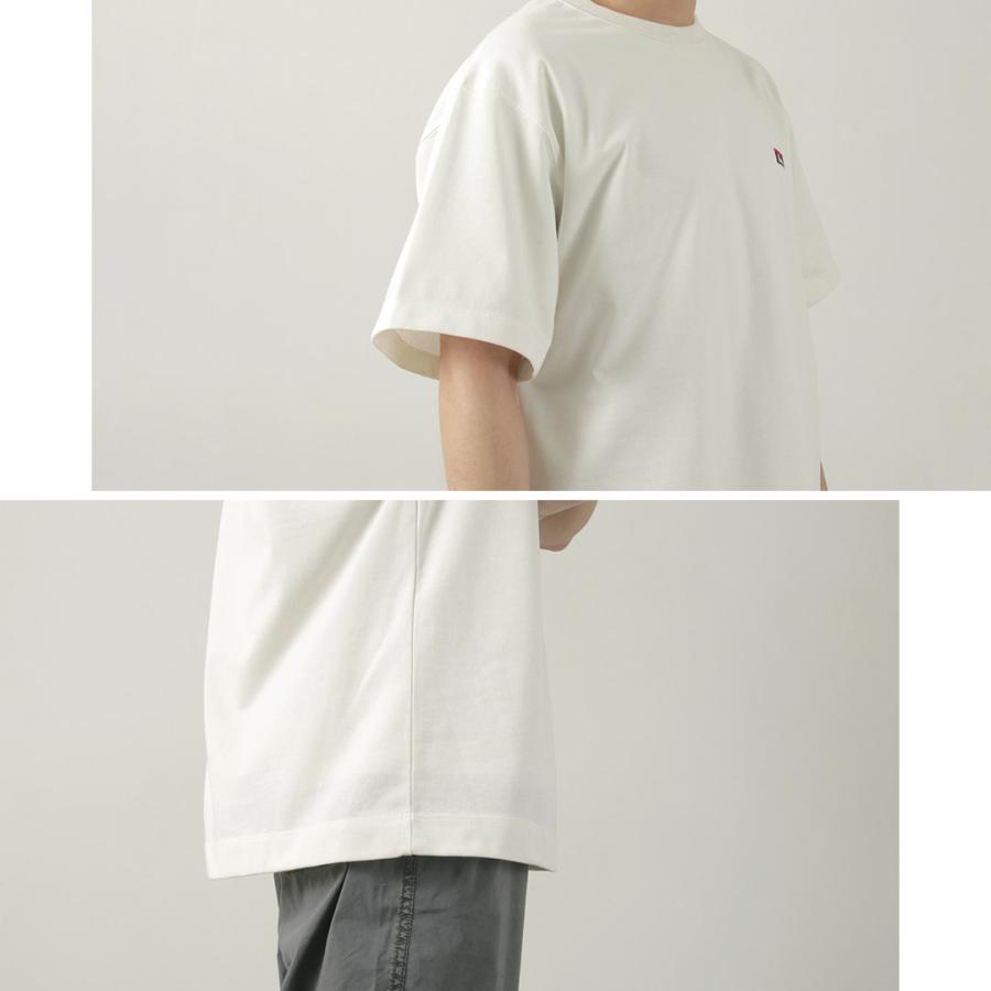 NANGA（ナンガ） エコハイブリッド ボックスロゴ エンブロイダリー Tシャツ / メンズ トップス 半袖 ロゴ | NANGA | 13