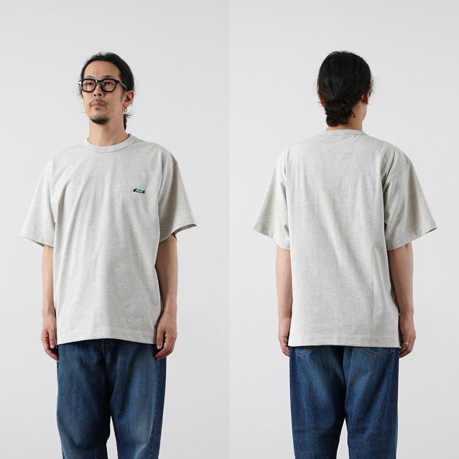 NANGA（ナンガ） エコハイブリッド ボックスロゴ刺繍 Tシャツ / メンズ 半袖 | NANGA | 13