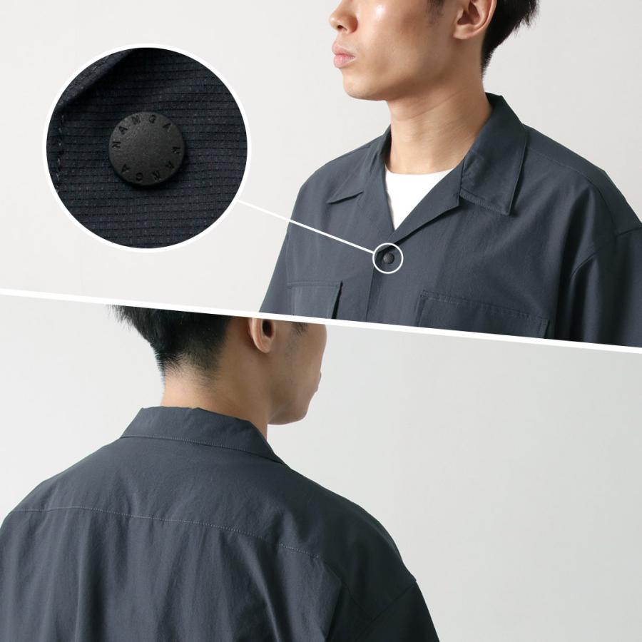 NANGA（ナンガ） ドットエア ユーティリティー ポケット ショートスリーブシャツ / メンズ 半袖 通気性 吸汗 速乾 伸縮 | NANGA | 09