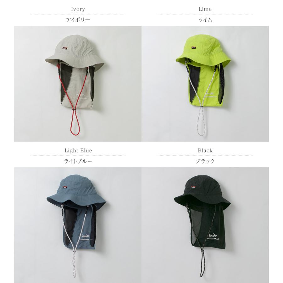 nagonstans　 首ひも付きハット nagonstans(ナゴンスタンス)｜Linen Sun Block Hat/ハット