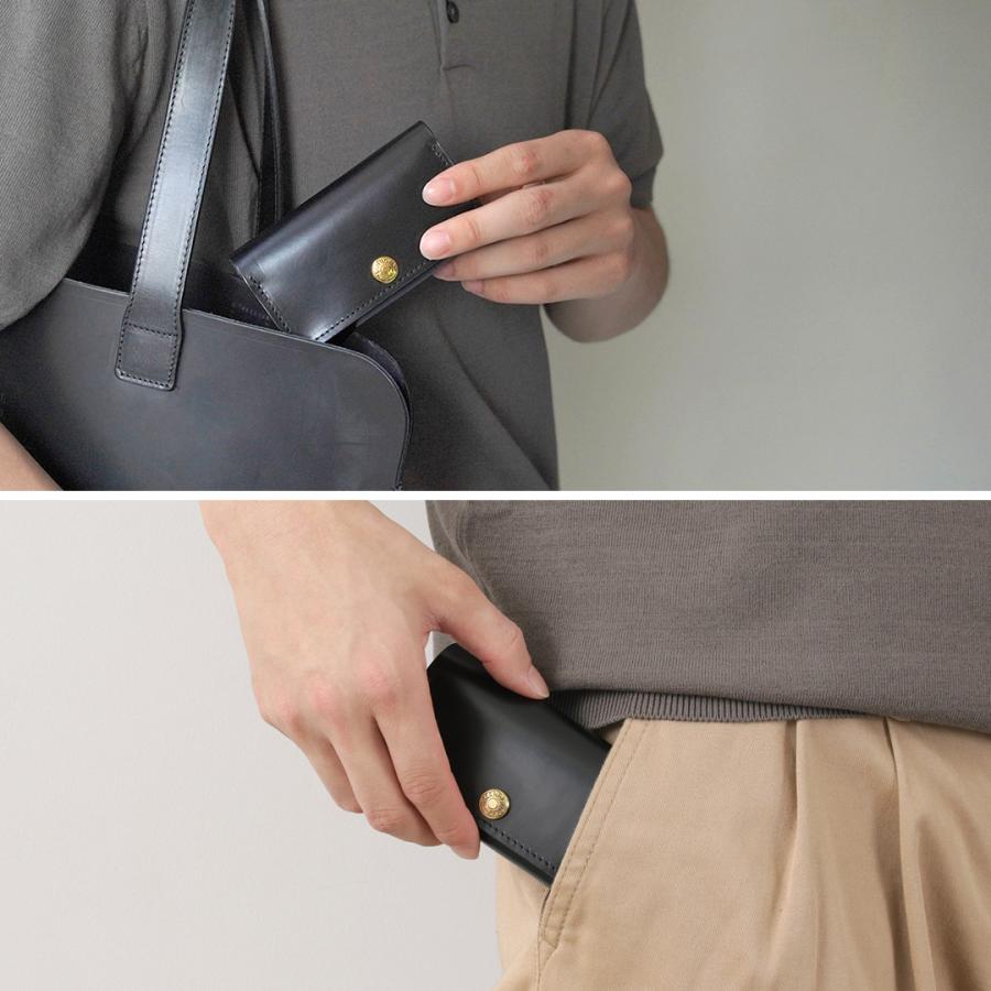 【正規品】GLENROYAL（グレンロイヤル） スリム ビジネスカードホルダー 名刺入れ / メンズ カードケース 本革 | GLENROYAL | 15