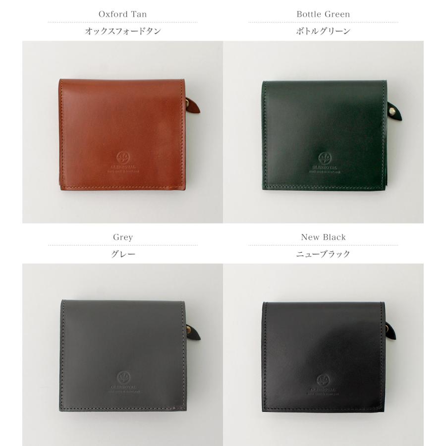 【正規品】GLENROYAL（グレンロイヤル） コンパクト ミニ ウォレット / ミニ財布 二つ折り メンズ 本革 | GLENROYAL | 05