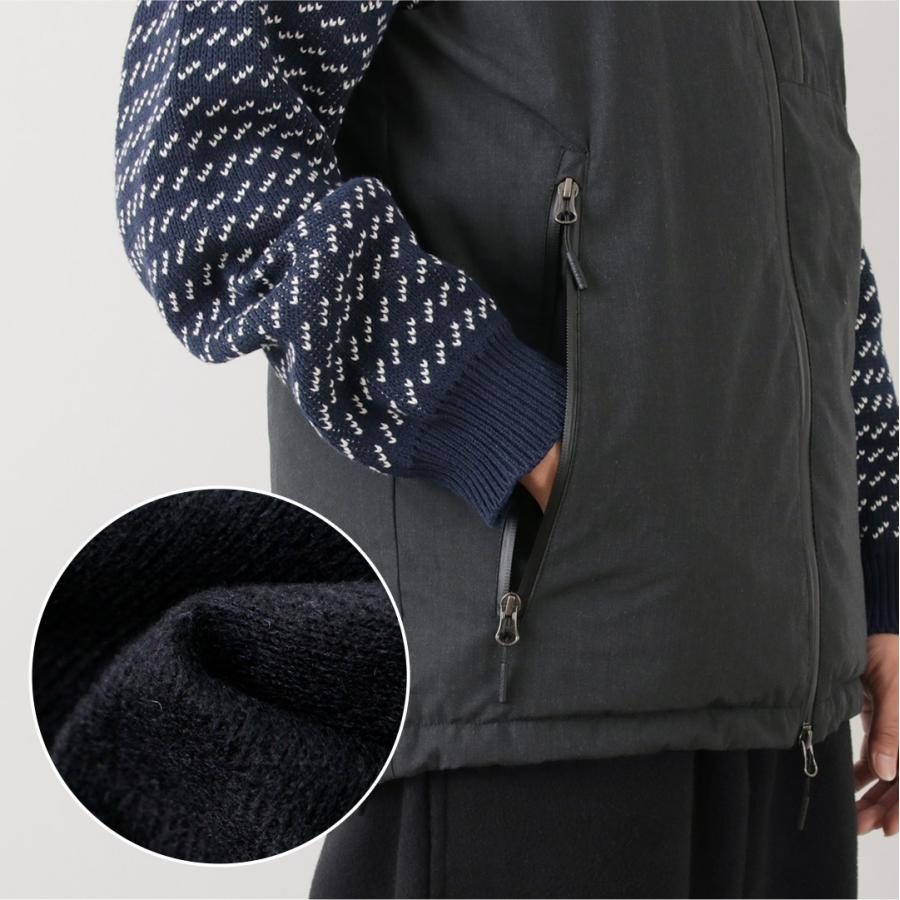 NANGA（ナンガ） 別注 HINOC ヒノック スタンドダウンベスト / 前開き 日本製 メンズ レディース ユニセックス | NANGA | 12