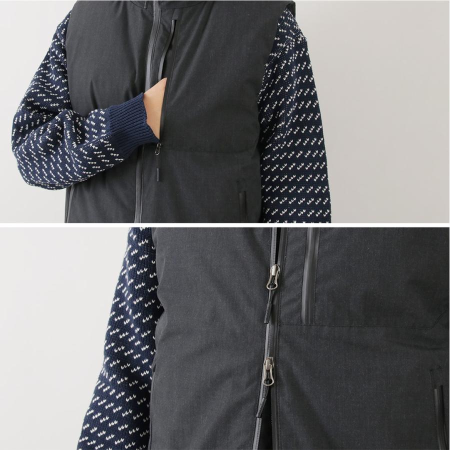 NANGA（ナンガ） 別注 HINOC ヒノック スタンドダウンベスト / 前開き 日本製 メンズ レディース ユニセックス | NANGA | 11