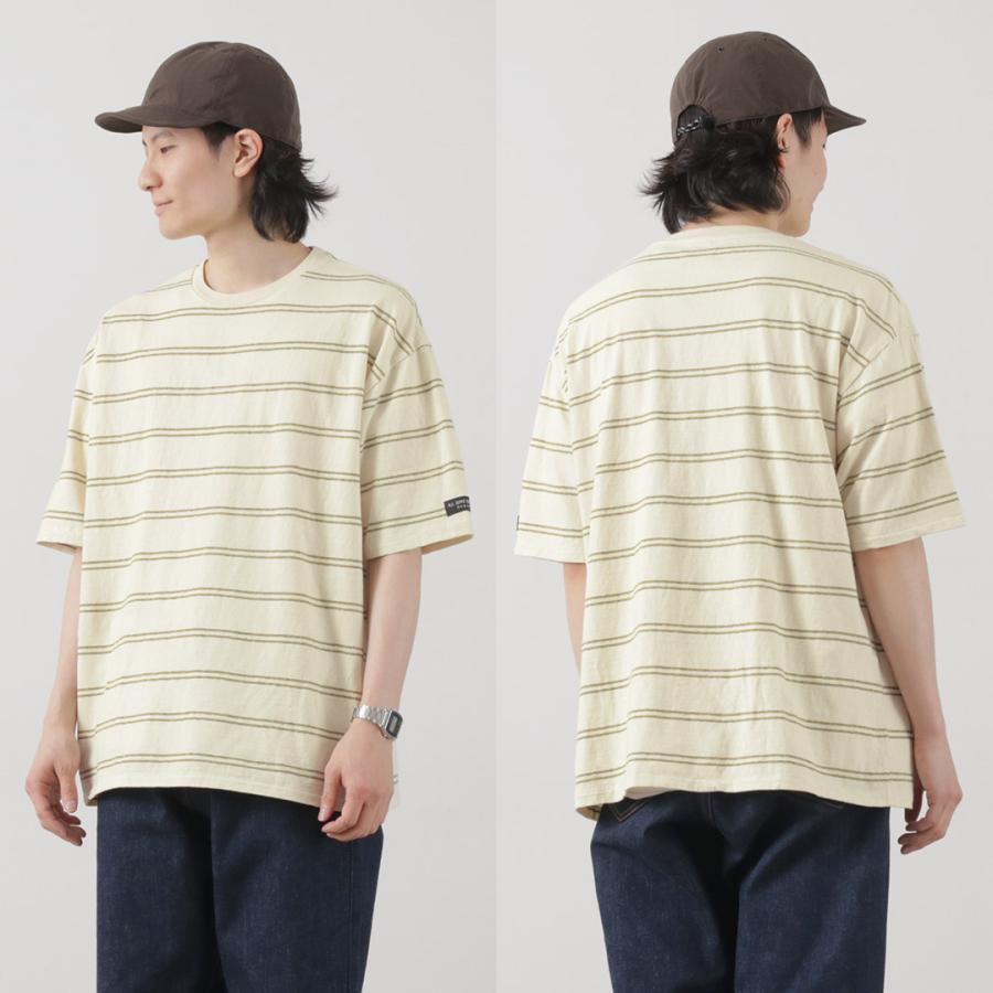 ILL ONE EIGHTY（イルワンエイティー） レトロ ボーダーTシャツ / メンズ レディース ユニセックス 半袖 綿100 日本製 | ILL ONE EIGHTY | 11