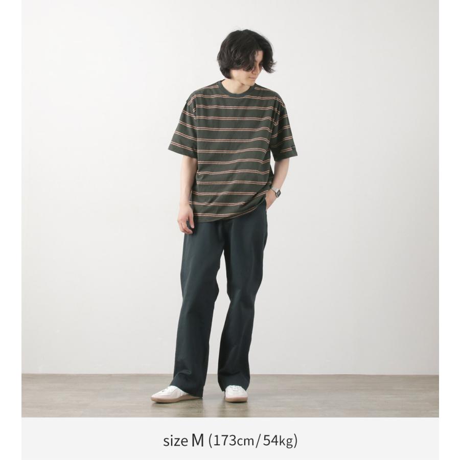 ILL ONE EIGHTY（イルワンエイティー） レトロ ボーダーTシャツ / メンズ レディース ユニセックス 半袖 綿100 日本製 | ILL ONE EIGHTY | 05