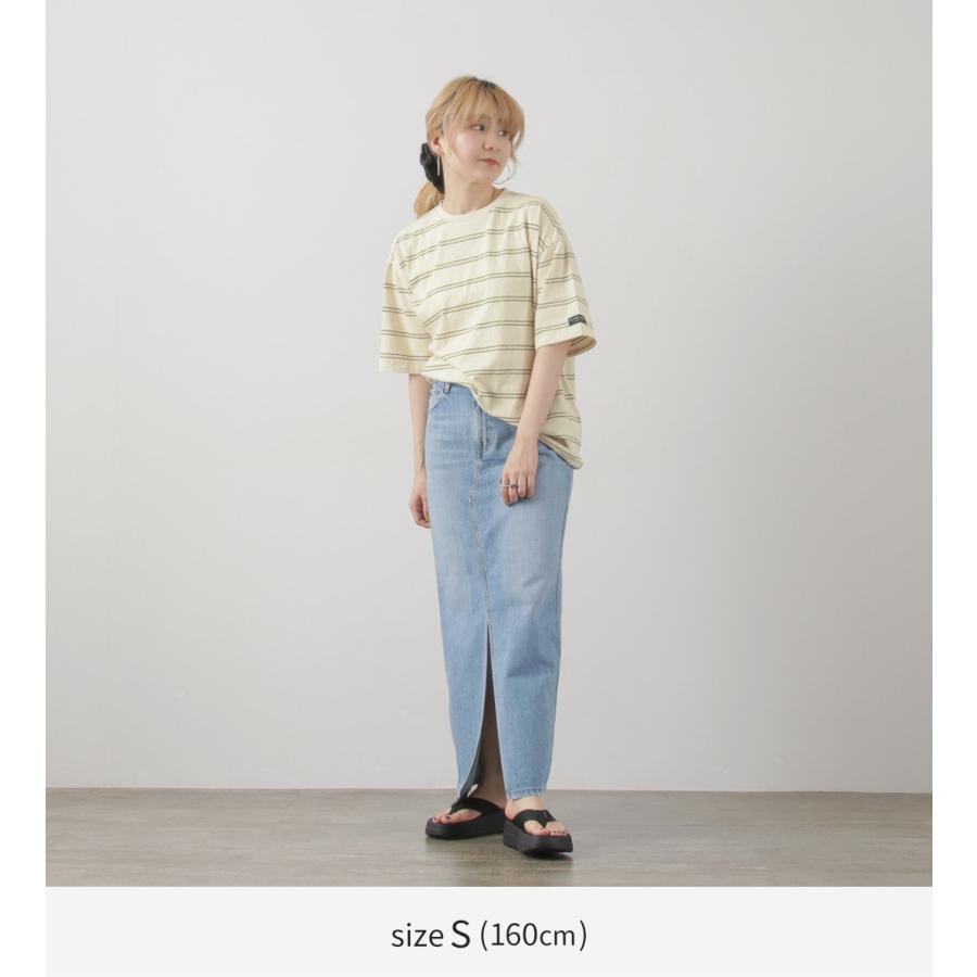 ILL ONE EIGHTY（イルワンエイティー） レトロ ボーダーTシャツ / メンズ レディース ユニセックス 半袖 綿100 日本製 | ILL ONE EIGHTY | 06