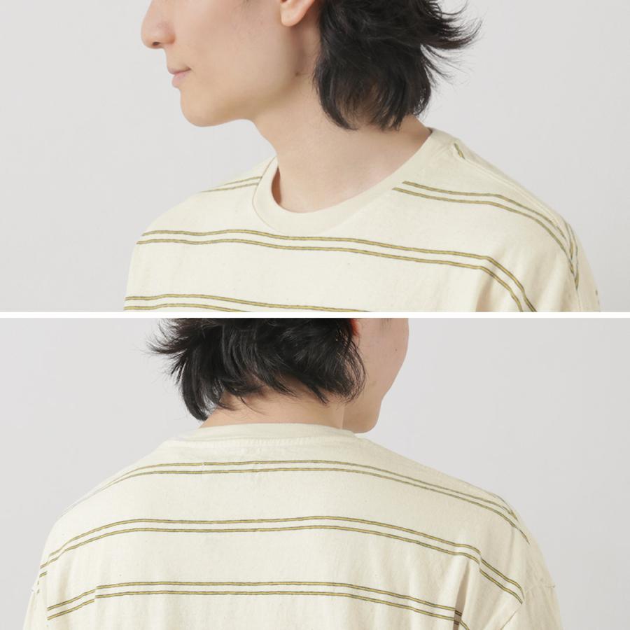 ILL ONE EIGHTY（イルワンエイティー） レトロ ボーダーTシャツ / メンズ レディース ユニセックス 半袖 綿100 日本製 | ILL ONE EIGHTY | 08