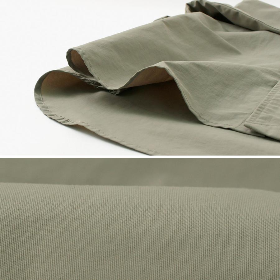 BURLAPOUTFITTER リネンノーカラーシャツ サイズL rococo_19397