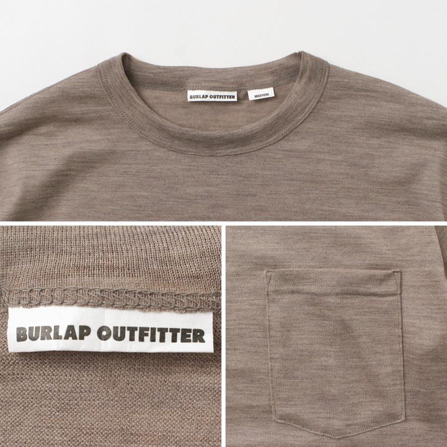 BURLAP OUTFITTER（バーラップアウトフィッター） ショートスリーブ メリノウール ポケットTシャツ / メンズ 半袖 速乾 抗菌 | BURLAP OUTFITTER | 15