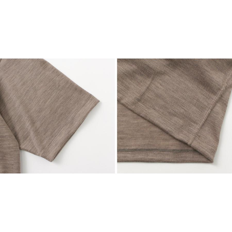 BURLAP OUTFITTER（バーラップアウトフィッター） ショートスリーブ メリノウール ポケットTシャツ / メンズ 半袖 速乾 抗菌 | BURLAP OUTFITTER | 16