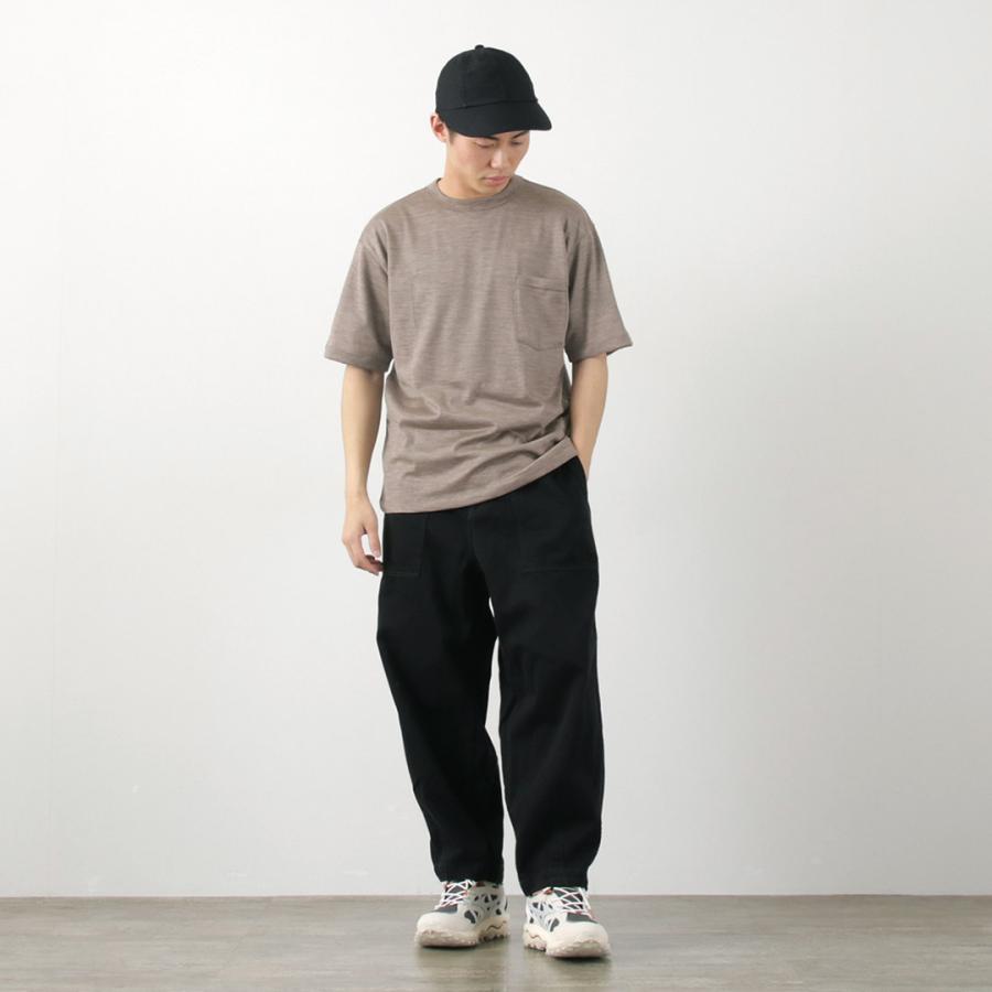 BURLAP OUTFITTER（バーラップアウトフィッター） ショートスリーブ メリノウール ポケットTシャツ / メンズ 半袖 速乾 抗菌 | BURLAP OUTFITTER | 06