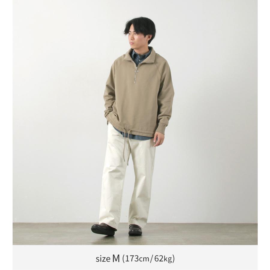 parages PARAGES(パハージ) バトル ハーフジップ スウェット parages PARAGES(パハージ) バトル ハーフジップ スウェット