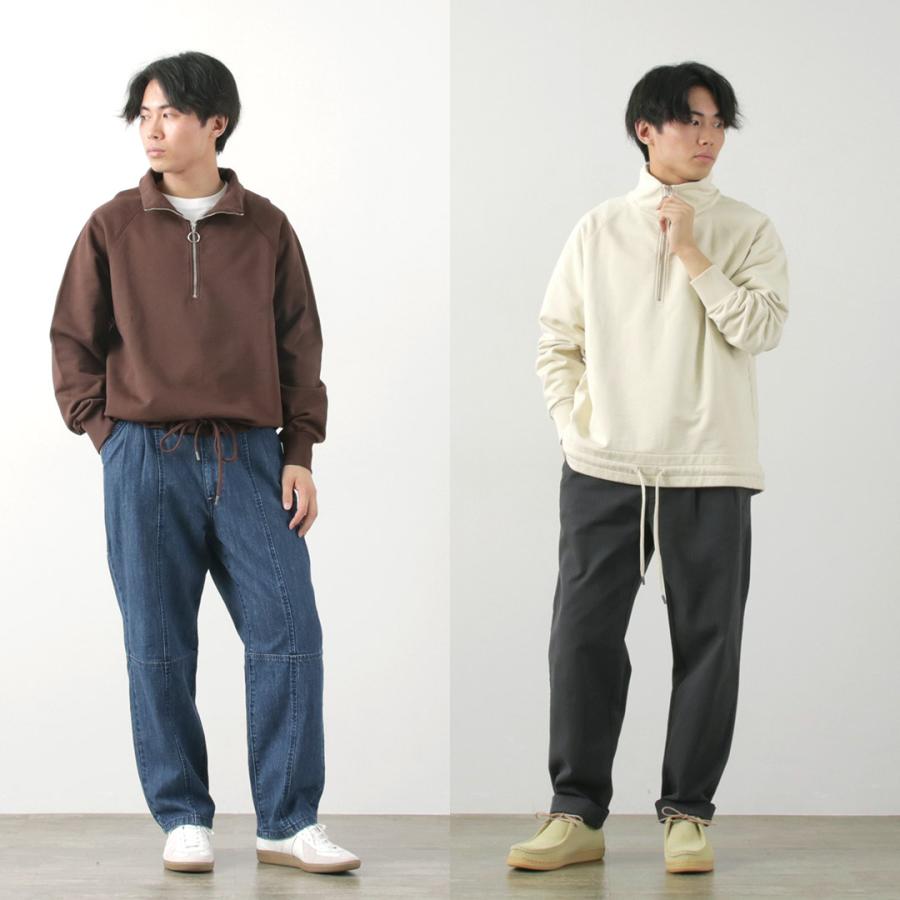 parages PARAGES(パハージ) バトル ハーフジップ スウェット parages PARAGES(パハージ) バトル ハーフジップ スウェット