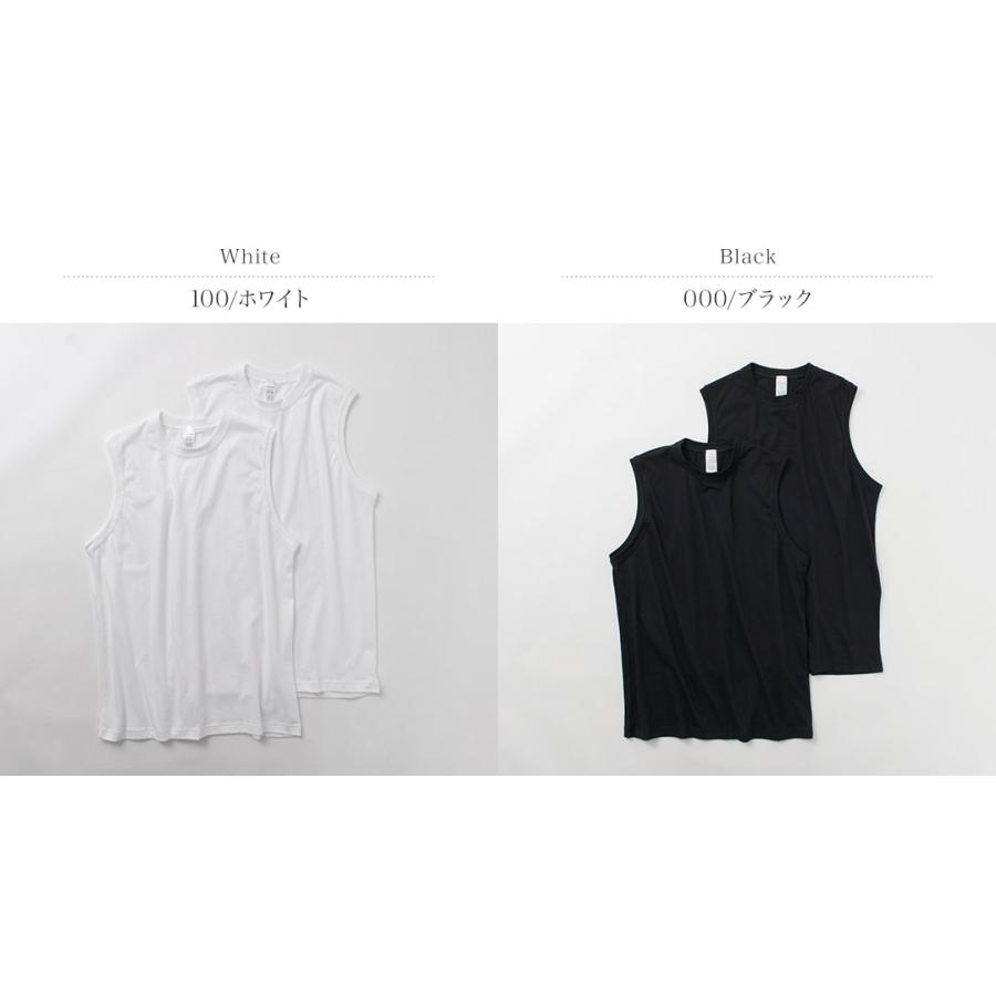 SCHIESSER（シーサー） アメリカン ノースリーブ 2パックTシャツ / メンズ トップス クルーネック 無地 2枚1組 | Schiesser | 03