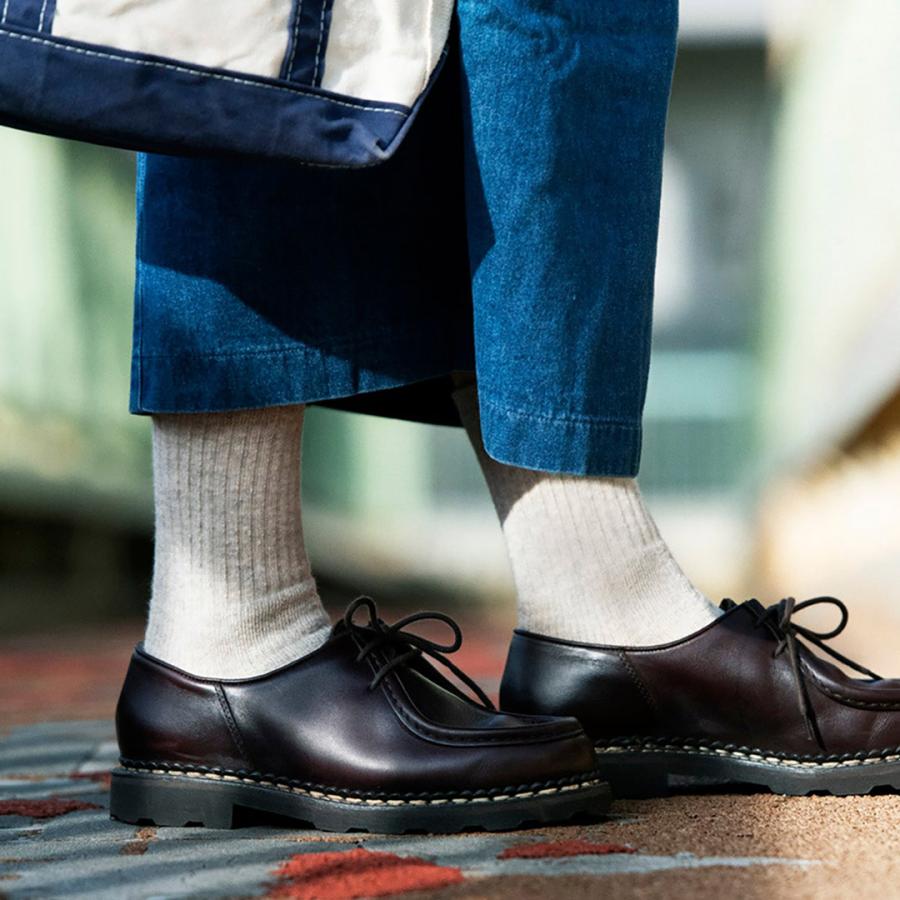 ROTOTO(ロトト）ダブルフェイス ミニクルーソックス オーガニックコットン / メンズ レディース ユニセックス 靴下 綿 日本製 | ROTOTO | 09