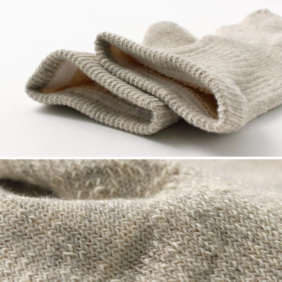 ROTOTO(ロトト）ダブルフェイス ミニクルーソックス オーガニックコットン / メンズ レディース ユニセックス 靴下 綿 日本製 | ROTOTO | 10