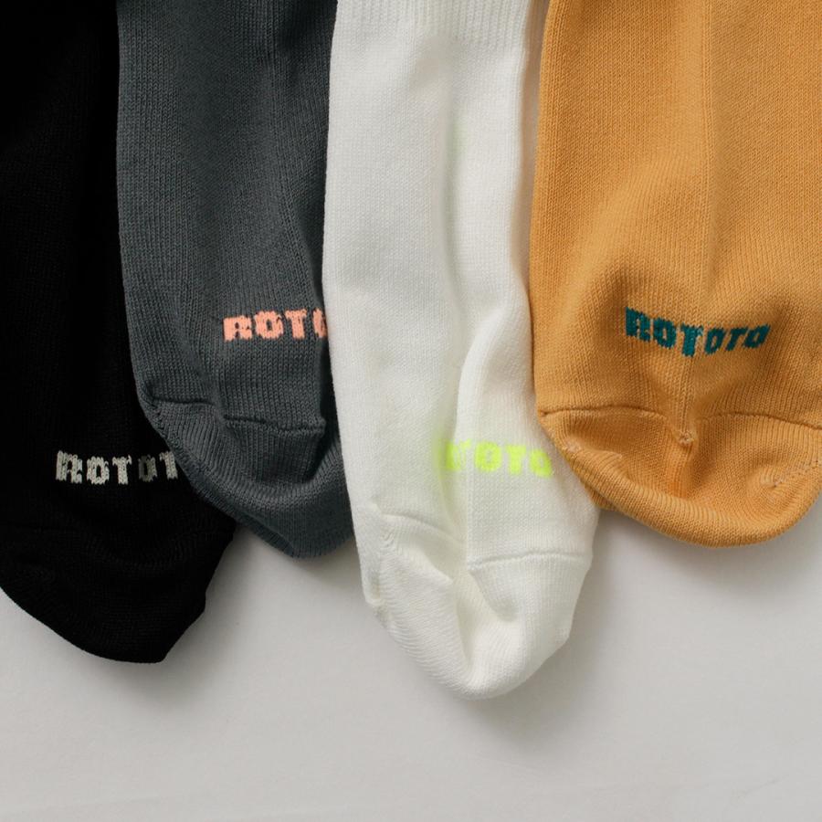 ROTOTO（ロトト） スニーカー フットカバー / メンズ レディース ユニセックス 靴下 ソックス コットン ローカット 日本製 | ROTOTO | 10