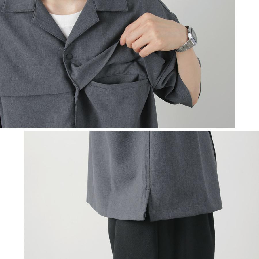 THOUSAND MILE（サウザンドマイル） ショートスリーブ オープンカラーシャツ / メンズ トップス 半袖 無地 | THOUSAND MILE | 12