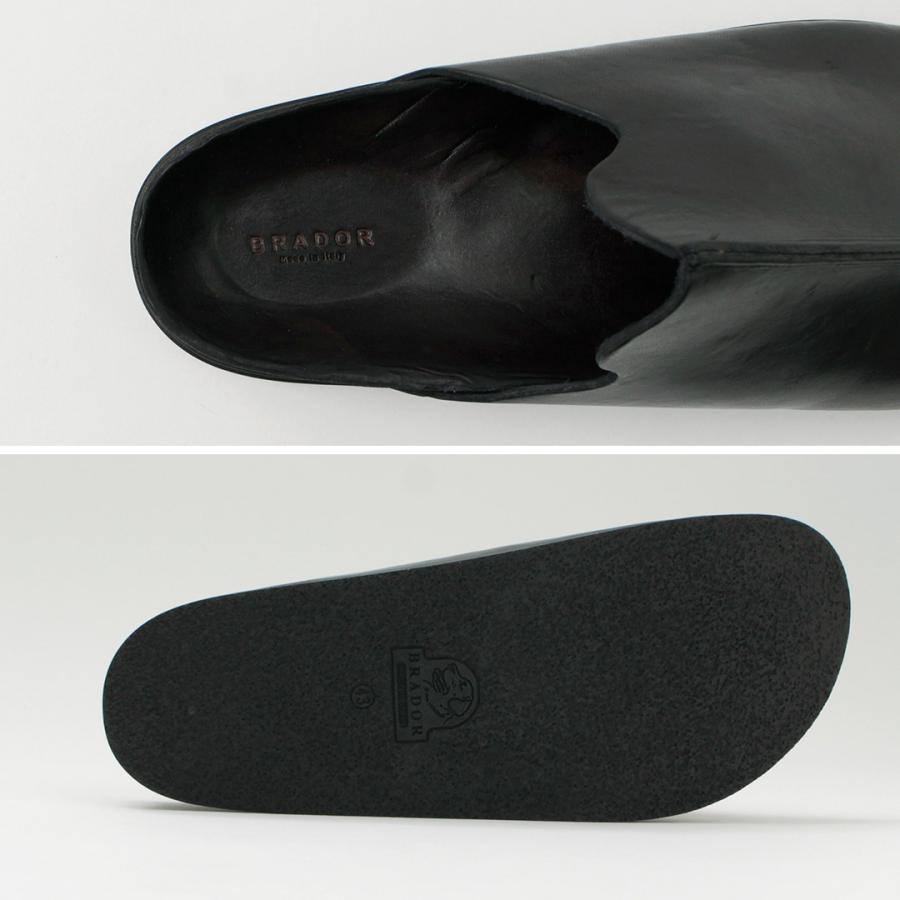 BRADOR（ブラドール） メンズ サボタイプ サンダル / メンズ シューズ 靴 レザー 牛革 本革 スリッパ | BRADOR | 10