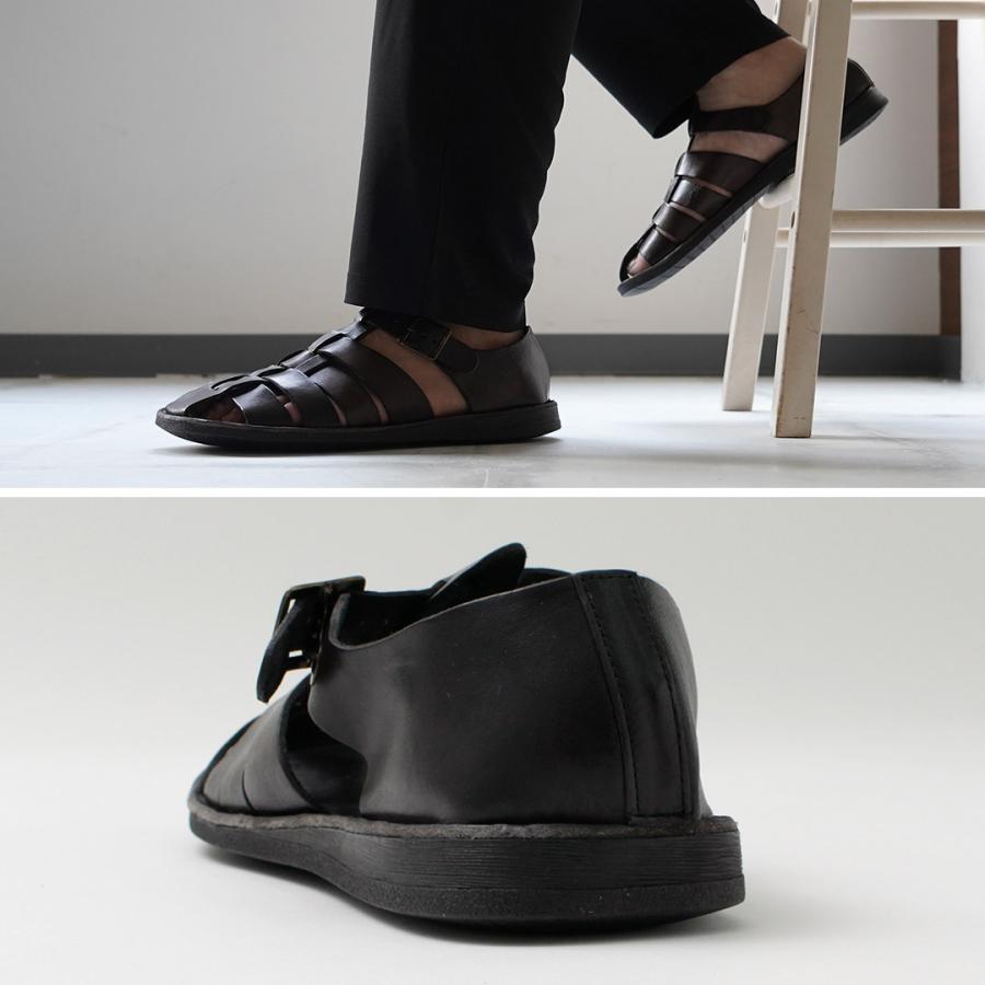 BRADOR（ブラドール） メンズ グルカサンダル / レザーサンダル