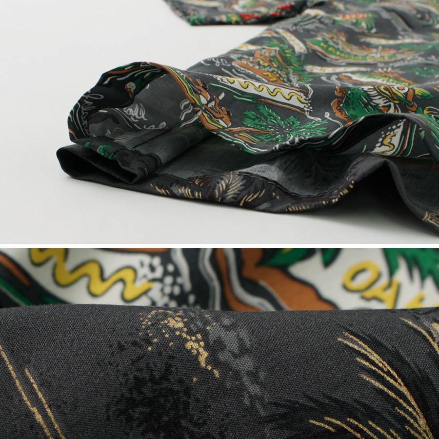 TWO PALMS（トゥーパームス） ハワイアンシャツ クレイジーゴールデンヴィンテージ×フレンドリーアイル / メンズ アロハシャツ | TWO PALMS | 04