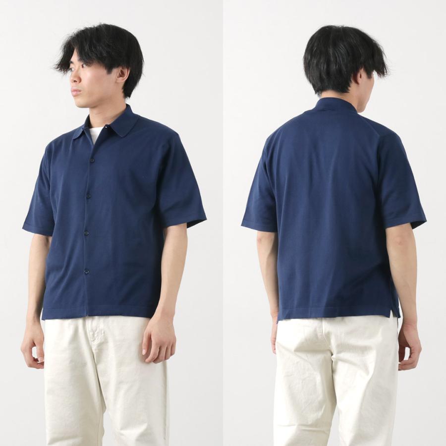 JOHN SMEDLEY（ジョンスメドレー） シーアイランドコットン 30ゲージ ニットシャツ / メンズ トップス | JOHN SMEDLEY | 13