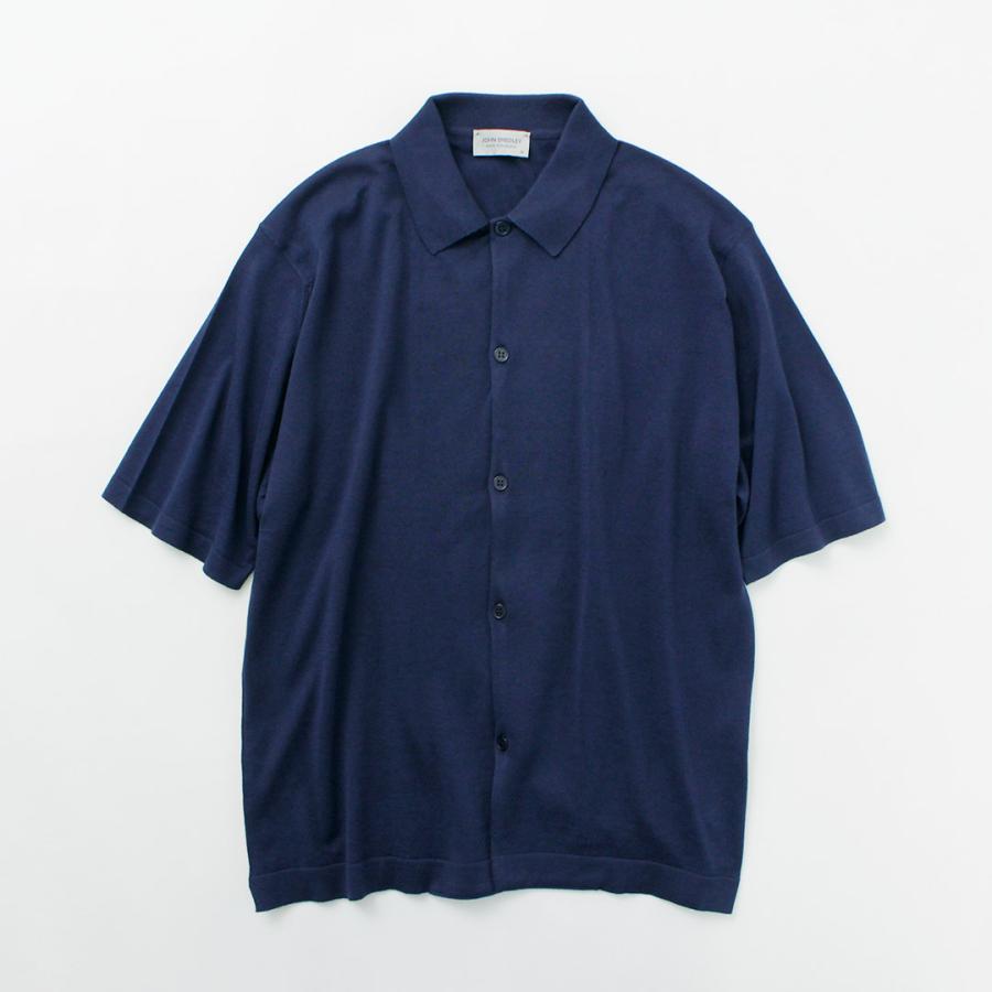 JOHN SMEDLEY（ジョンスメドレー） シーアイランドコットン 30ゲージ ニットシャツ / メンズ トップス | JOHN SMEDLEY | 05