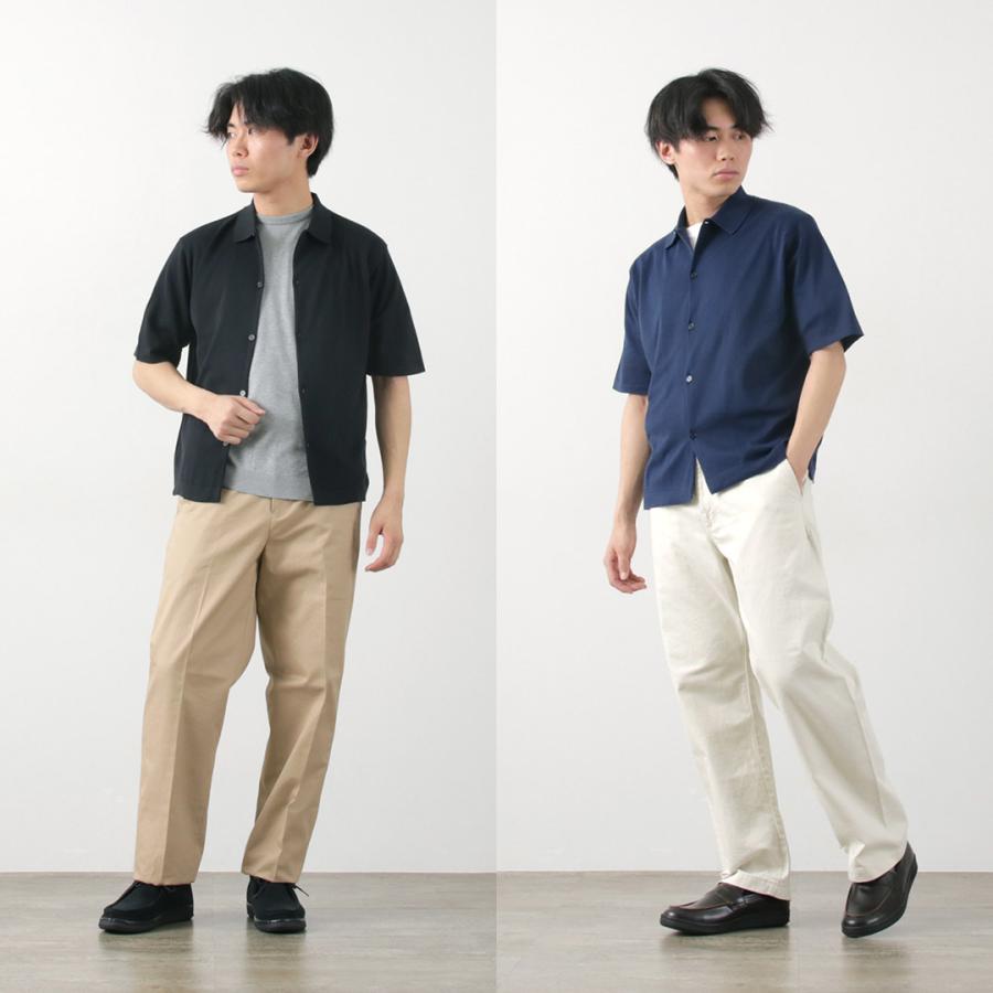 JOHN SMEDLEY（ジョンスメドレー） シーアイランドコットン 30ゲージ ニットシャツ / メンズ トップス | JOHN SMEDLEY | 07