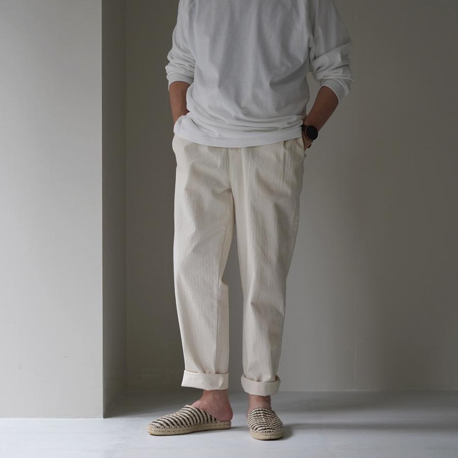 PARE GABIA（パレ ガビア） DENIS エスパドリーユ スリッパ / メンズ シューズ サボ サンダル 麻 ボーダー 夏 | パレガビア | 09