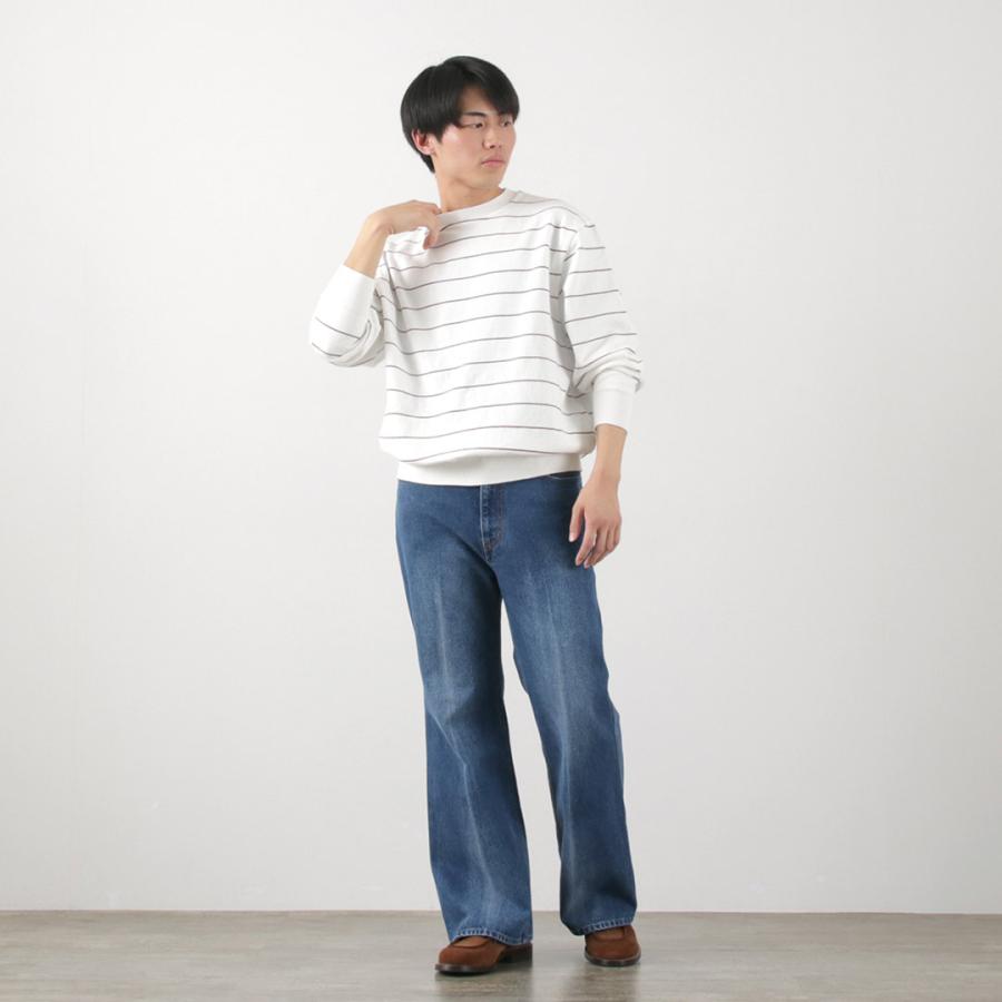 FREEMANS SPORTING CLUB（フリーマンズ スポーティング クラブ） フランシス ブーツカット ジーンズ センタークリース / メンズ | FREEMANS SPORTING CLUB | 04