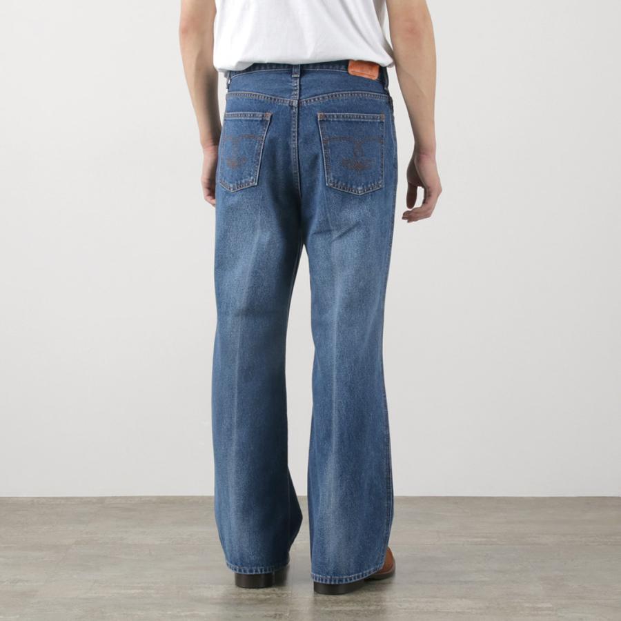 FREEMANS SPORTING CLUB（フリーマンズ スポーティング クラブ） フランシス ブーツカット ジーンズ センタークリース / メンズ | FREEMANS SPORTING CLUB | 09