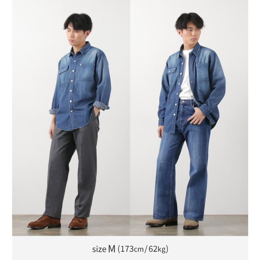 FREEMANS SPORTING CLUB（フリーマンズ スポーティング クラブ） グレートジョーンズ デニムシャツ / 長袖 メンズ | FREEMANS SPORTING CLUB | 03