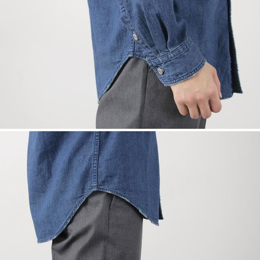 FREEMANS SPORTING CLUB（フリーマンズ スポーティング クラブ） グレートジョーンズ デニムシャツ / 長袖 メンズ | FREEMANS SPORTING CLUB | 08