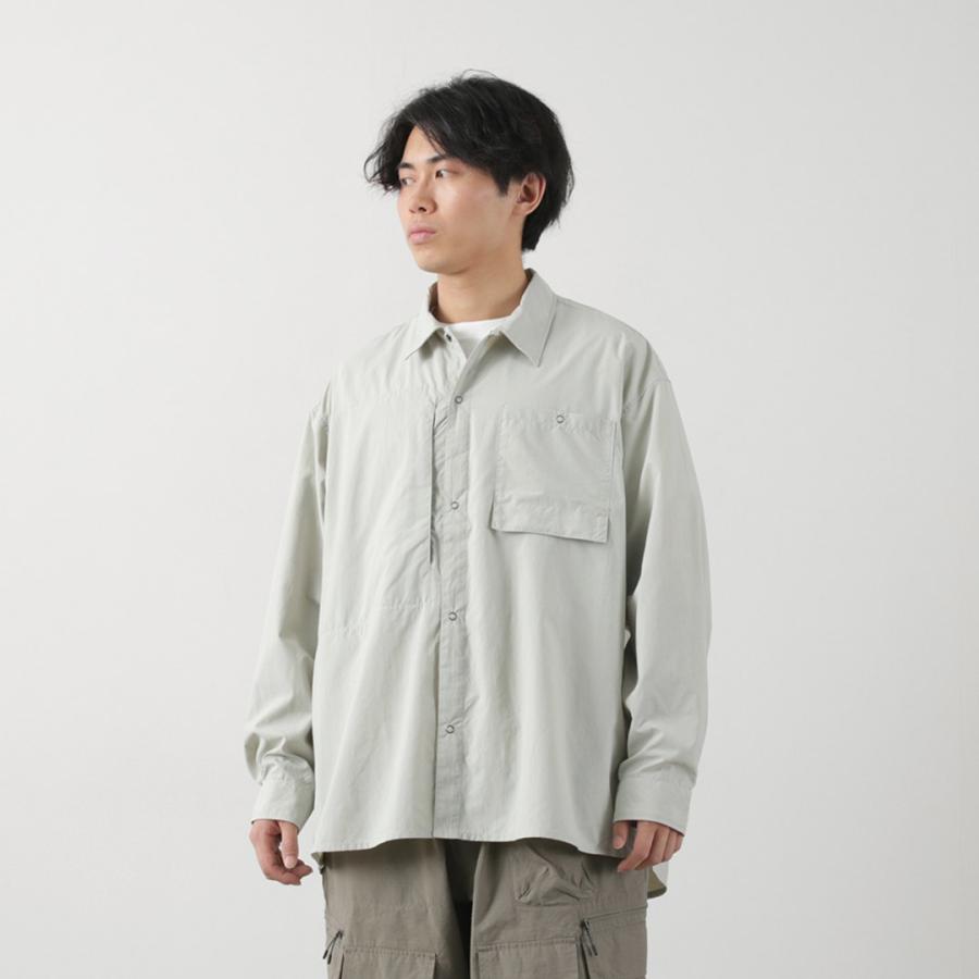 JUGEM（ジュゲム） ベーシック フィールドシャツ / メンズ 長袖シャツ コーデュラナイロン 耐久性 アウトドア BASIC FIELD SHIRT｜rococo｜14