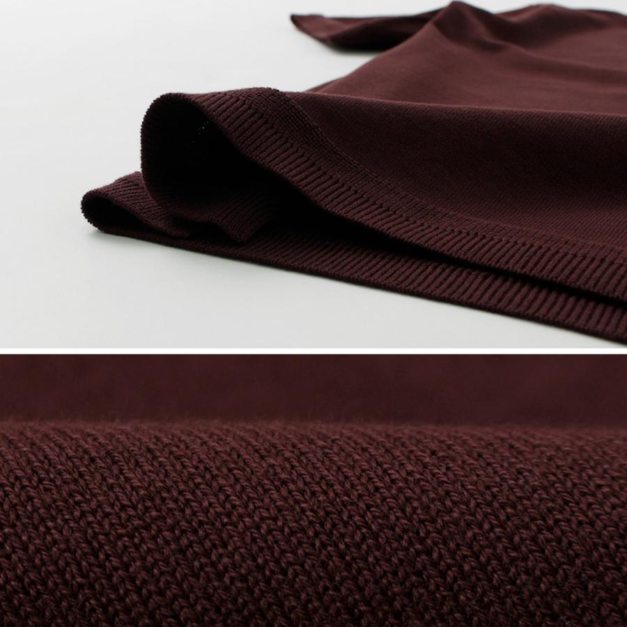 FUJITO（フジト） ニットポロ イージー ソリッドカラー / メンズ トップス ポロシャツ 半袖 綿 日本製 Knit Polo Easy | FUJITO | 07