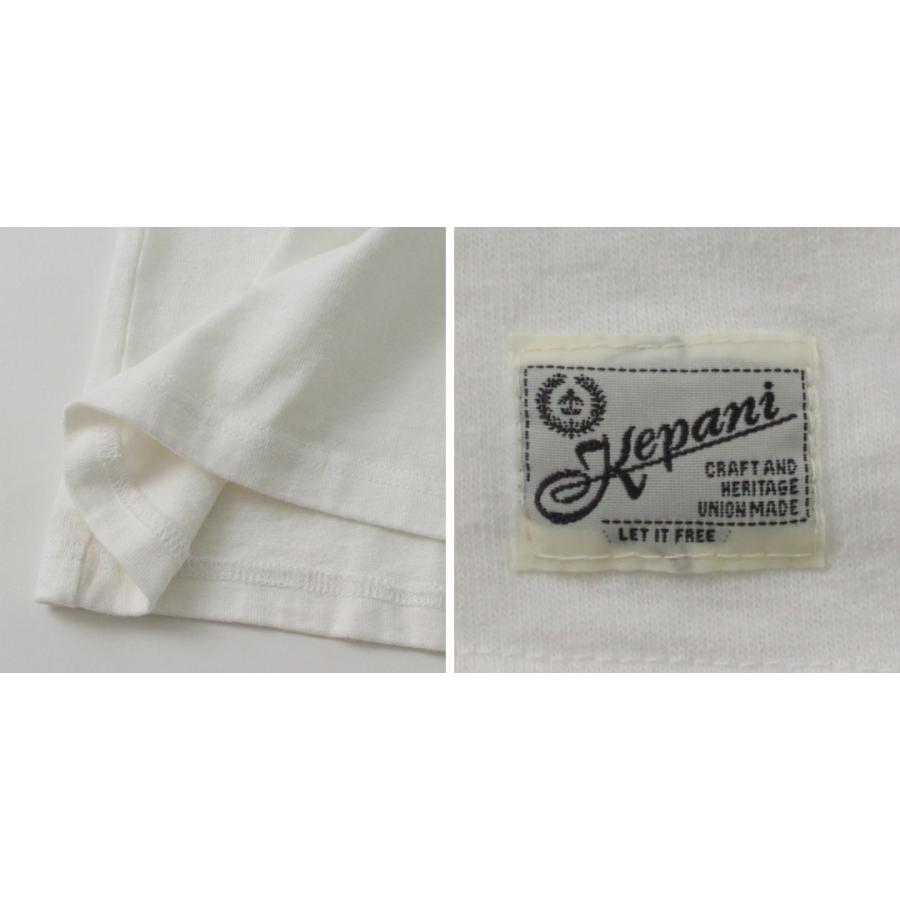 KEPANI（ケパニ） フリーダムスリーブ Tシャツ ラフィー天竺 / メンズ 半袖 無地 日本製 | Kepani | 15