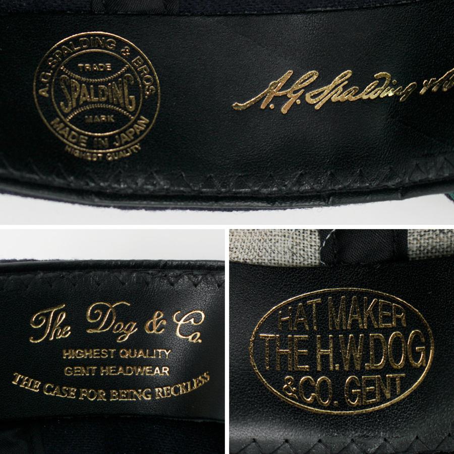 A.G.SPALDING＆BROS（A.G.スポルディング＆ブロス） ベースボールキャップ / メンズ 帽子 6パネル 日本製 HW DOG&CO B.B CAP｜20％OFFクーポン対象 | A.G.SPALDING & BROS. | 11