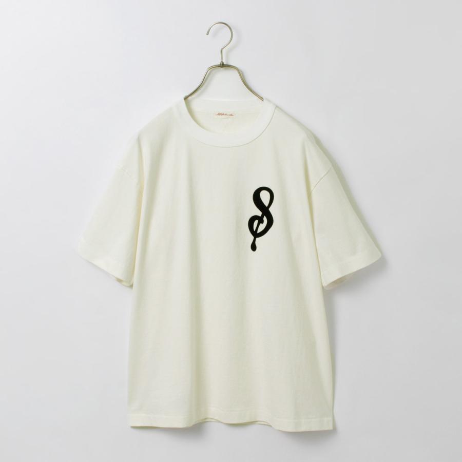 A.G.SPALDING＆BROS（A.G.スポルディング＆ブロス） 14/天竺 フェルトレター ショートスリーブ Tシャツ Sロゴ / メンズ トップス | A.G.SPALDING & BROS. | 06